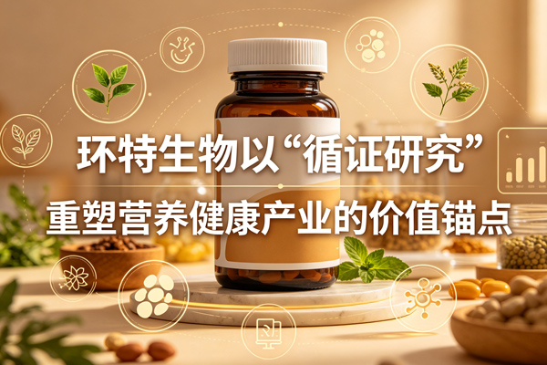 环特生物以“循证研究”重塑营养健康产业的价值锚点