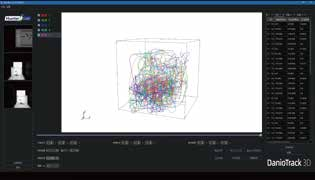斑马鱼高通量2D行为分析系统